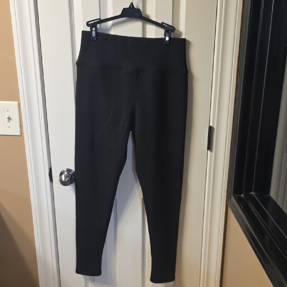 Black High-Waisted Leggings